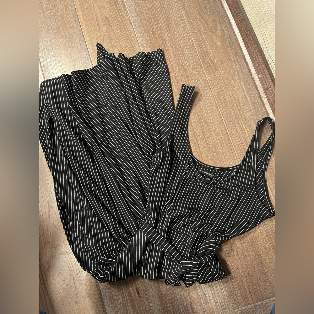 Banana Republic Black and White Dress NWT